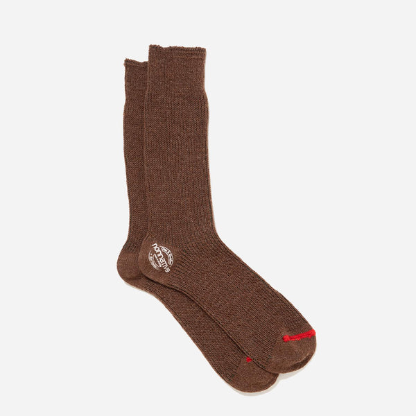 Dweller Socks Hi - Brown