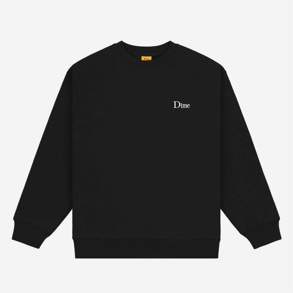 Classic Small Logo Crewneck - Black