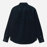 L/S Madison Cord Shirt - Dark Navy/Wax