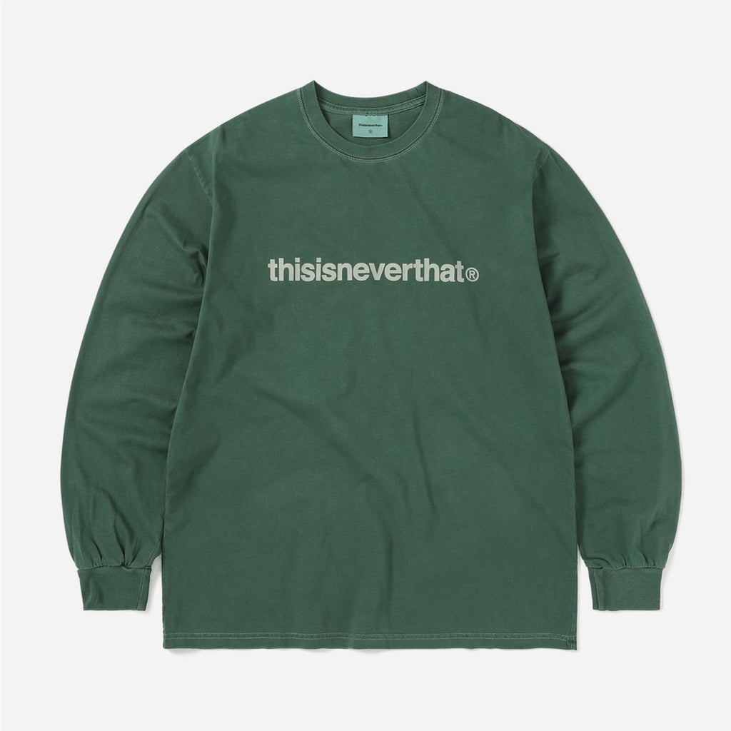 T-Logo L/S Tee - Blue Green