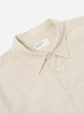 Square Pocket Shirt - Sand Brushed Flannel