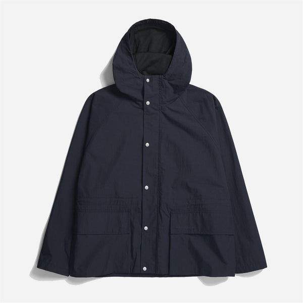 Herluf Tech Poplin Jacket - Dark Navy