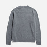 Norse Standard Merino Lambswool Sweater -Grey Melange