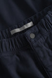 Ezra Relaxed Organic Stretch Twill Short - Dark Navy