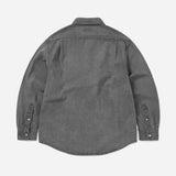 Washed Denim Shirt - Grey