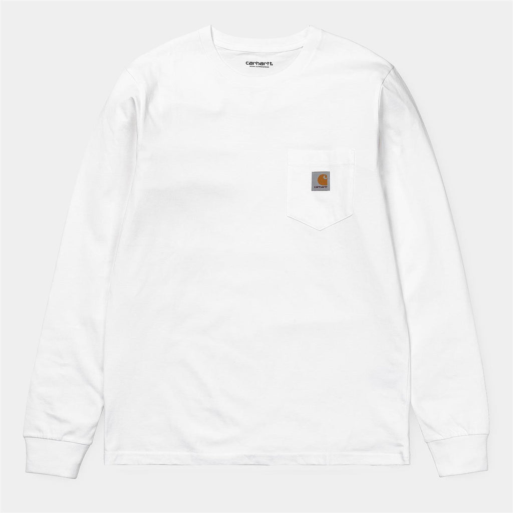 L/S Pocket T-Shirt - White