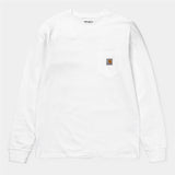 L/S Pocket T-Shirt - White