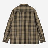 L/S Mandlik Shirt - Mandlik Check/Office Green