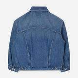 EU-Trucker Jacket - Blue - magna wash