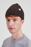 Norse Standard Merino Lambswool Beanie - Heathland Brown