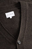 Norse Standard Merino Lambswool Cardigan - Heathland Brown