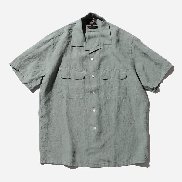 Open Collar 1/40 Linen - Sax
