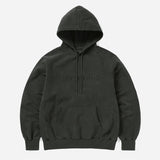 Overdyed Embroidery Hoodie - Charcoal