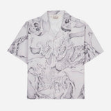 Dragonspeaker Seersucker S/S BD - White/Multi