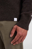 Norse Standard Merino Lambswool Sweater -Heathland Brown