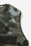 JQ Tape Fleece Vest - Camo