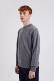 Norse Standard Merino Lambswool Sweater -Grey Melange