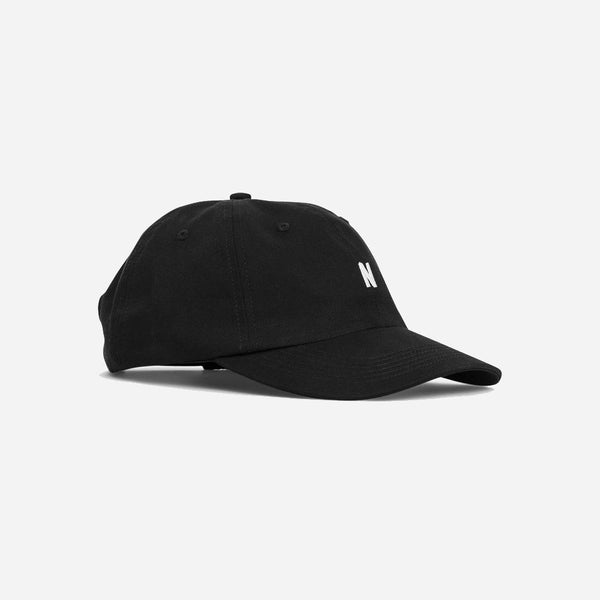 Twill Sports Cap - Black