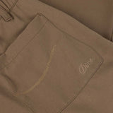 Pleated Twill Pants - Camel