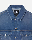 EU-Trucker Jacket - Blue - magna wash