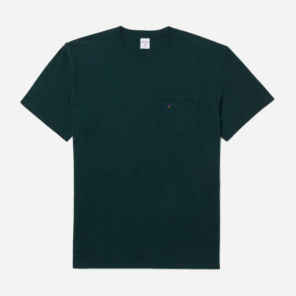 Core Logo Pocket Tee - Forest Green