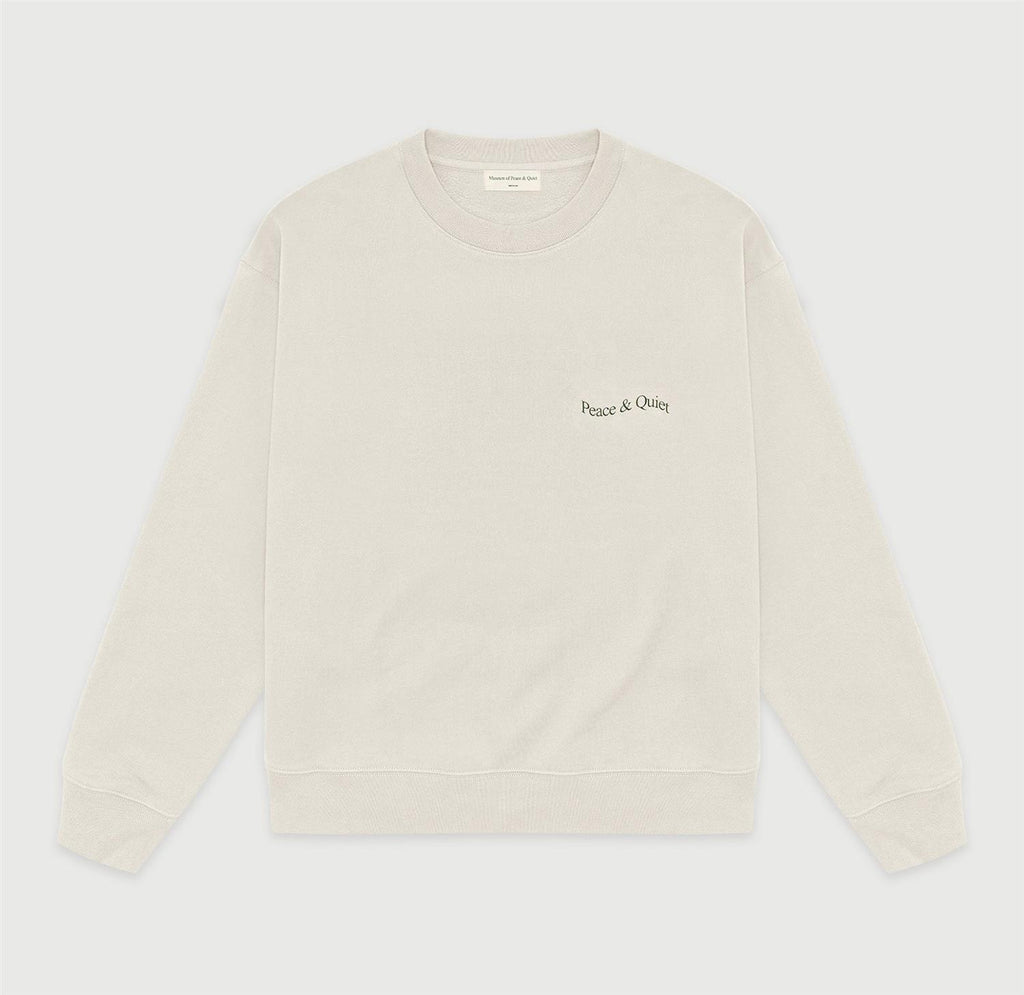 Wordmark Crewneck - Bone