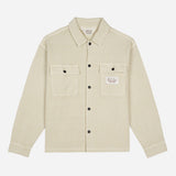 Waffle Button Front Shirt - Tan