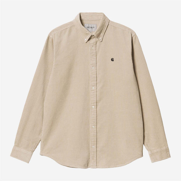 L/S Madison Cord Shirt - Wall