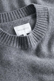 Norse Standard Merino Lambswool Sweater -Grey Melange