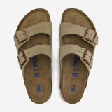 Arizona Soft Footbed Suede Leather - Taupe