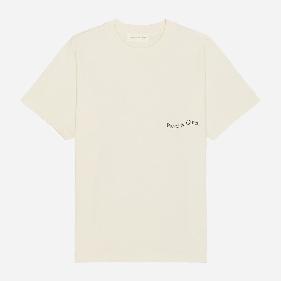 Wordmark T-shirt - Bone