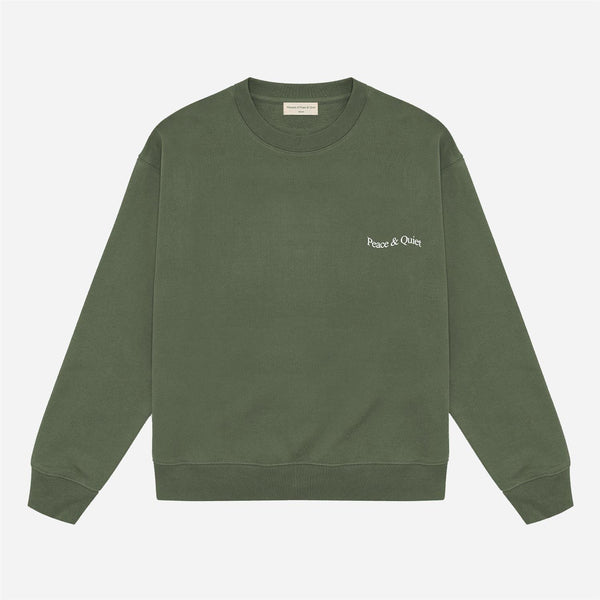 Wordmark Crewneck - Olive