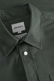 Algot Twill Shirt - Black Olive