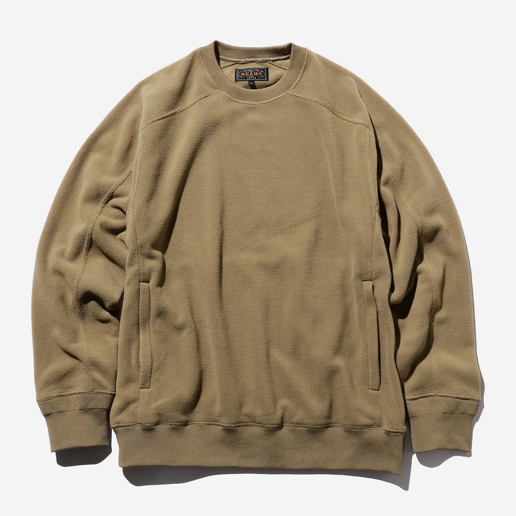 MIL Crew Fleece - Coyote