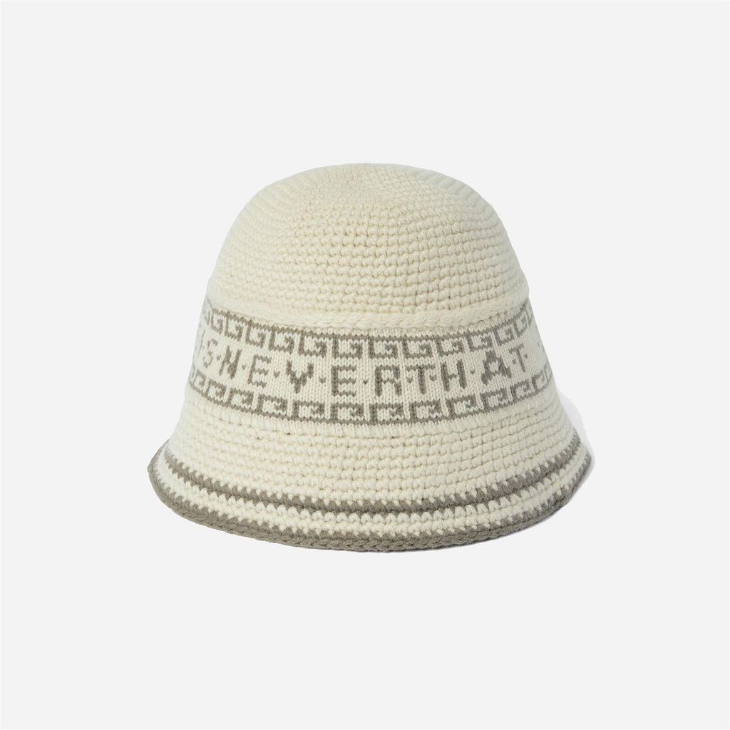 Crochet Bucket Hat - Ivory