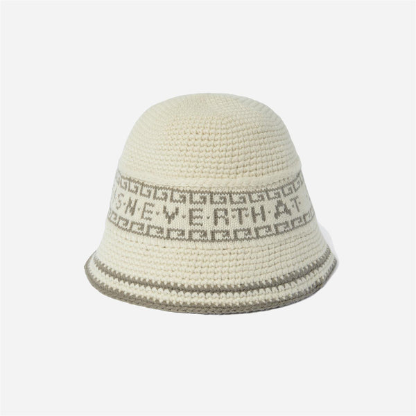 Crochet Bucket Hat - Ivory