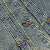 Denim Jacket - Dipped Sandblasted Indigo