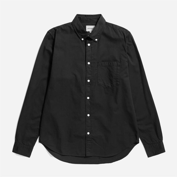 Osvald BD Twill Shirt - Black