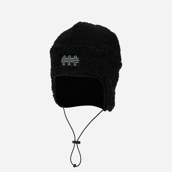 TTT Pile Fleece Mountain Beanie - Charcoal