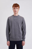 Norse Standard Merino Lambswool Sweater -Grey Melange