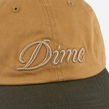 Cursive Low Pro Cap - Wheat/Green