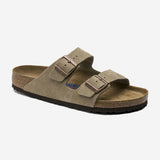 Arizona Soft Footbed Suede Leather - Taupe