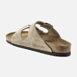 Arizona Soft Footbed Suede Leather - Taupe