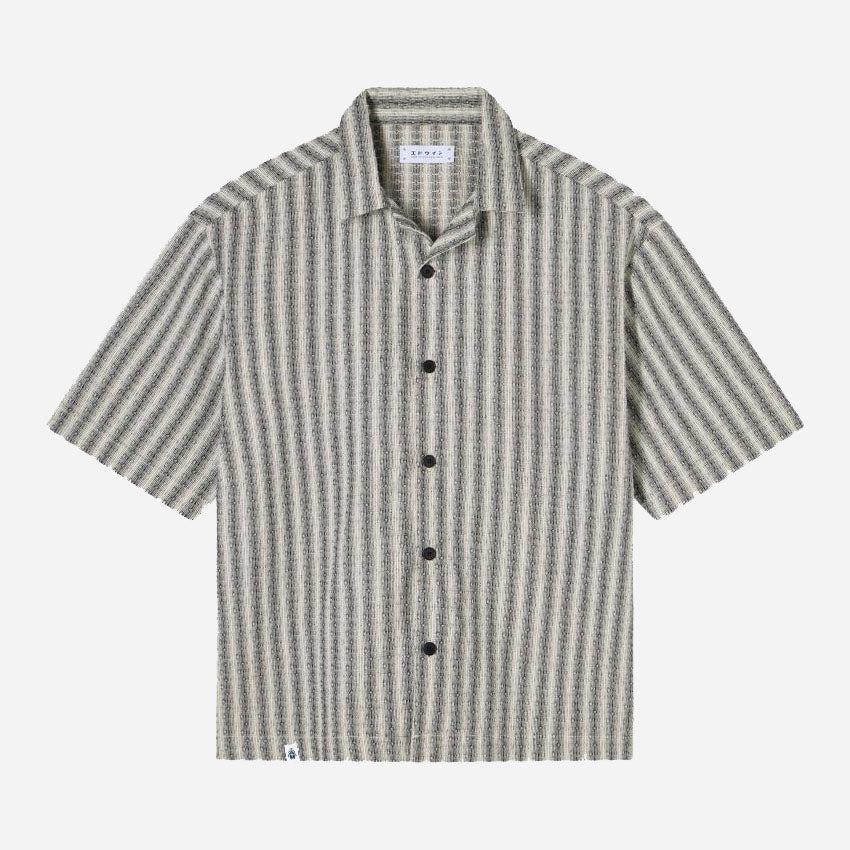 Saga Shirt SS - Black/White