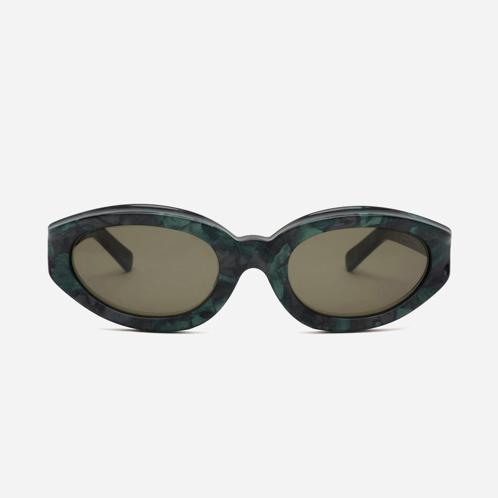 Shyne Post Modern Primitive Eye Protection - Green Pearl