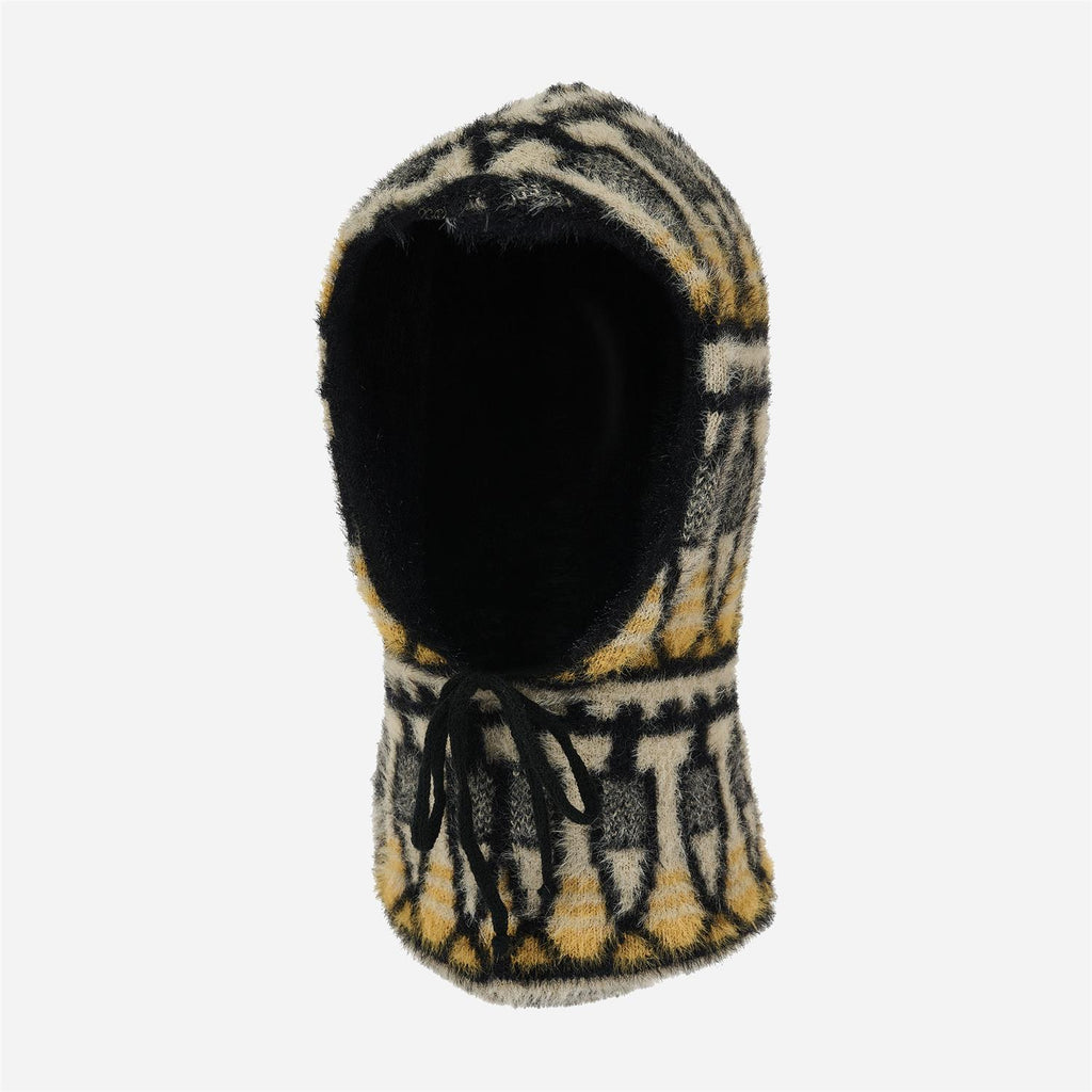 TTT Mohair Knitted Repeat Hood- Multi