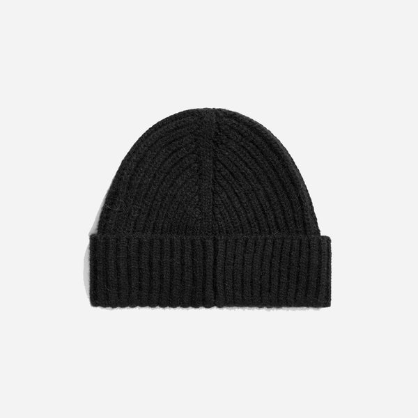 Alpaca Beanie - Black