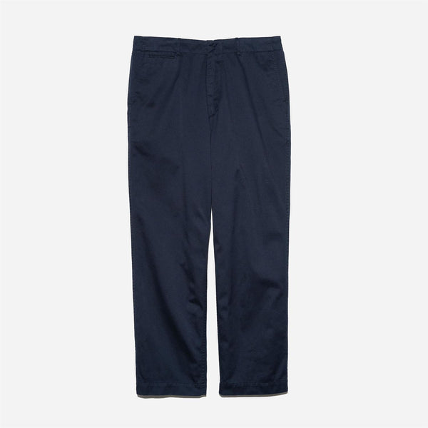 Wide Chino Pants - Navy