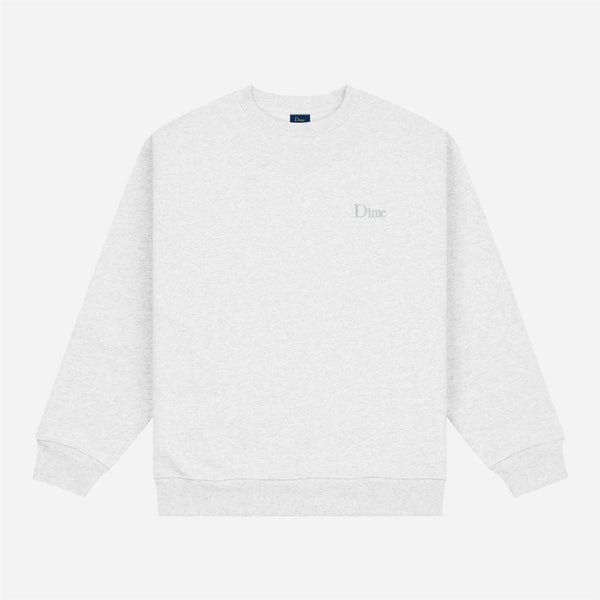 Classic Small Logo Crewneck - Ash