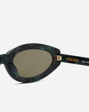 Shyne Post Modern Primitive Eye Protection - Green Pearl